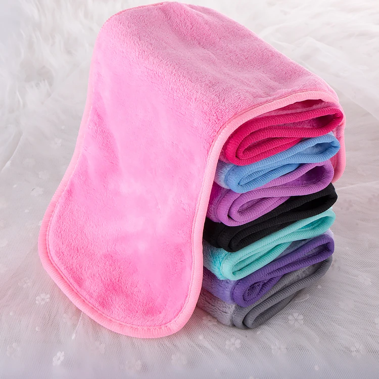 

Makeup Remove Face Towels Reusable Makeup Remover Cloths Makeup Remover Towel Reusable Microfiber Cleansing Towel, 5 colors, as shown