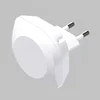 European round 2 plug custom decorative small wall outlet plate led night light sleep