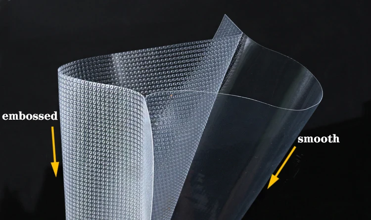 plastic bag food vacuum sealer roll