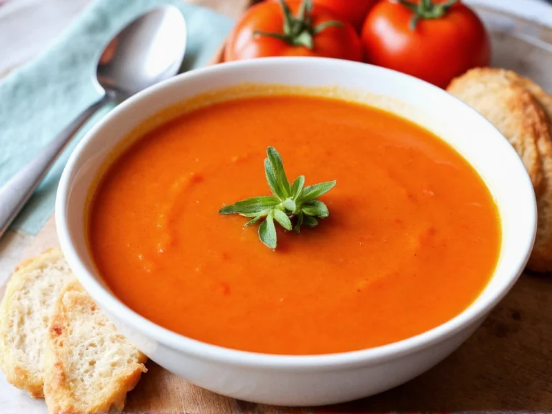 Easy Tomato Soup Recipe: 30-Minute Pantry Staple Meal