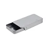 custom printed mint pencil tin box packaging sale empty metal candy tin cans sale sliding tin box