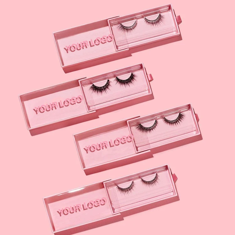

Wholesale Full Strip Lashes faux mink eyelashes with custom lashbox packaging