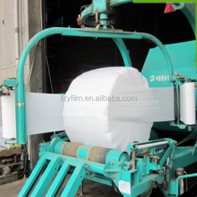 
Best UV Protection Black/Green/White Silage Wrap Film for Agriculture Hay Bale Wrap 