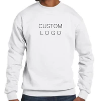 

New Style 100% Cotton High Quality Blank Streetwear Custom Logo Print Crewneck Men's Pullover Sweatshirts