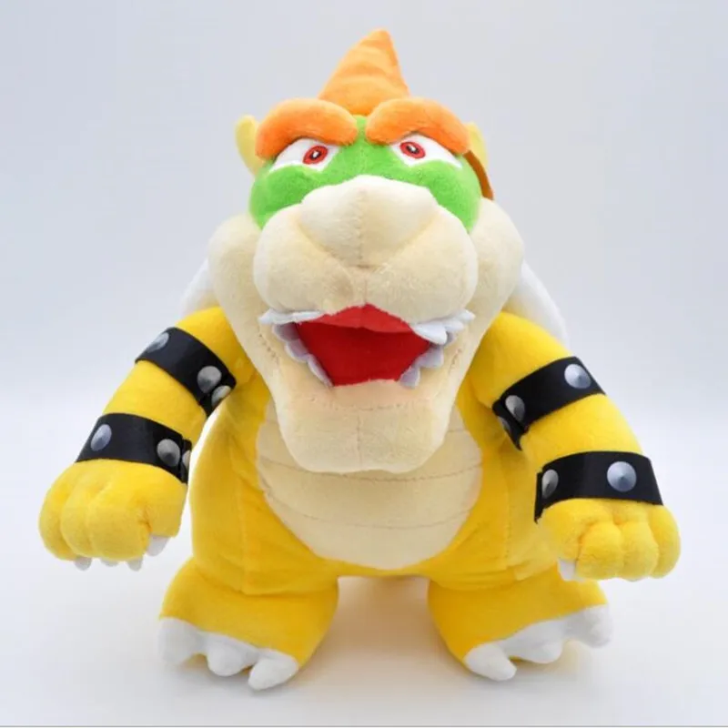 2020 High Quality Big Anime Super Mario Boss Fire Dragon Plush Toy ...