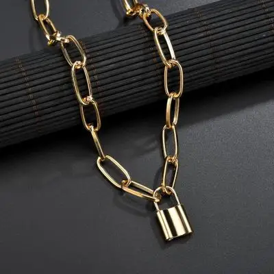 

Simple gold filled pendant necklace fashion personality women wholesale, As pic