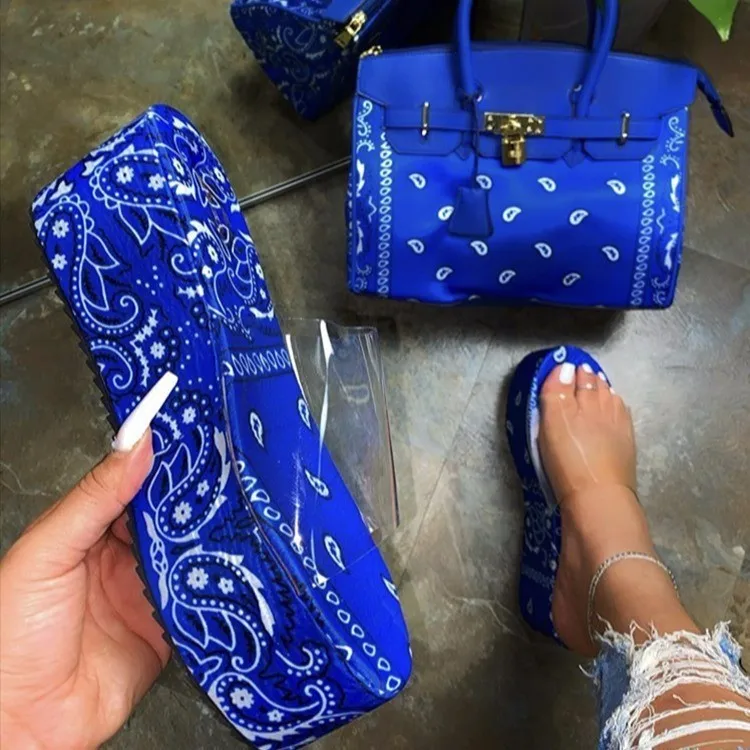 

Colorful Women Slipper Waterproof Platform High Heel PVC Summer New Women Outdoor Beach Sandals Non-slip Durable Women Slippers