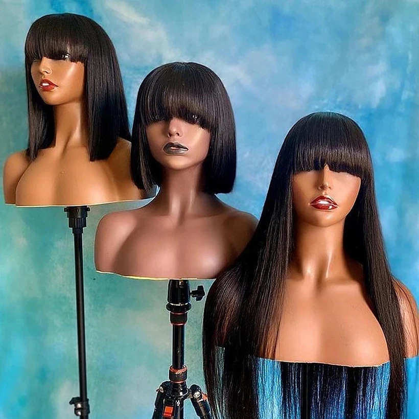 

Hayo Wholesale Wigs 100% Human Hair Vendors Bone Straight Human Hair Wigs Cheap Human Hair Wigs