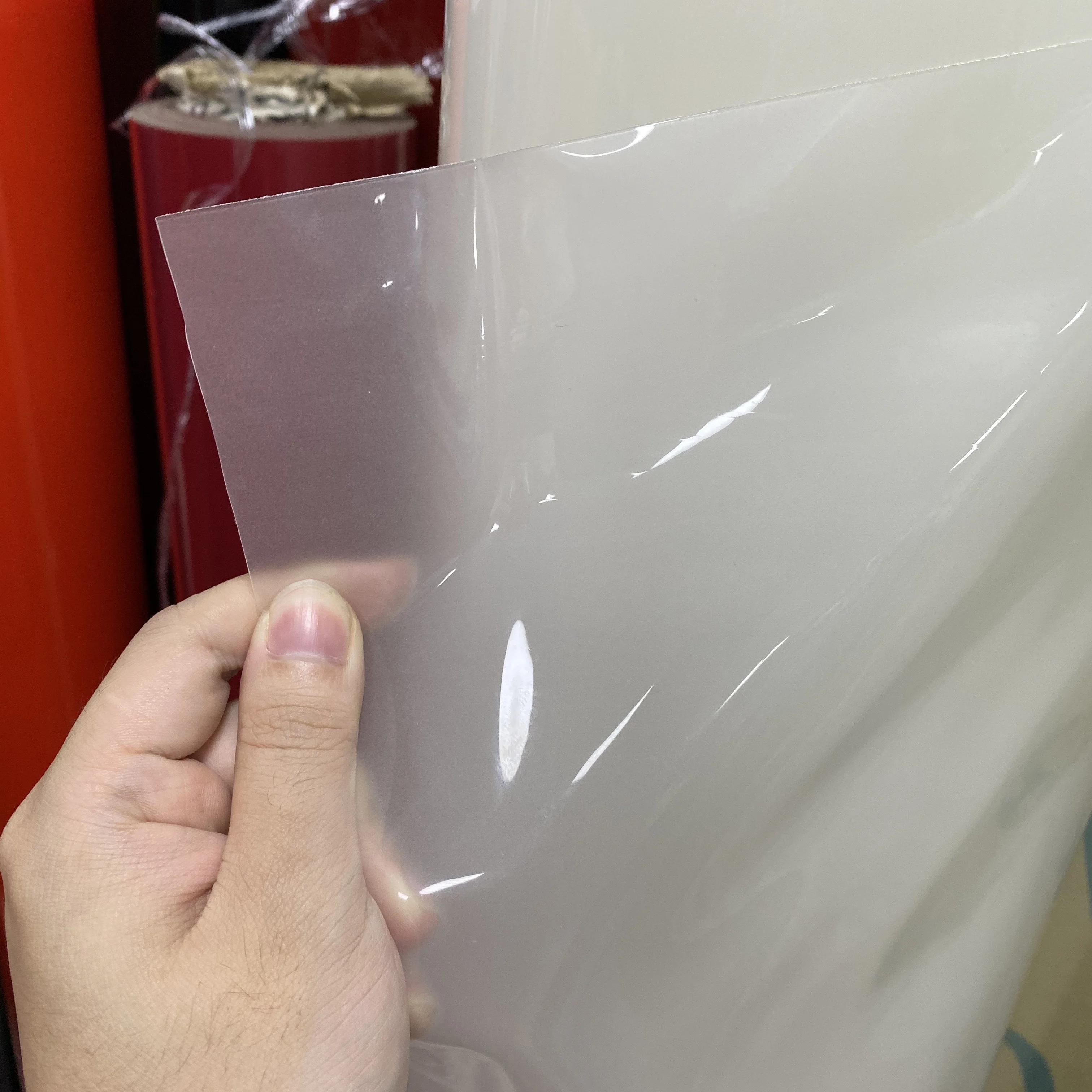 
Matt TPU thermoplastic Polyurethane film transparent tpu film for raincoat 