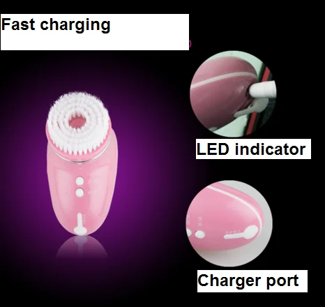 

Wholesale Electric Facial Cleaning Brush Sonic Rotary face brush