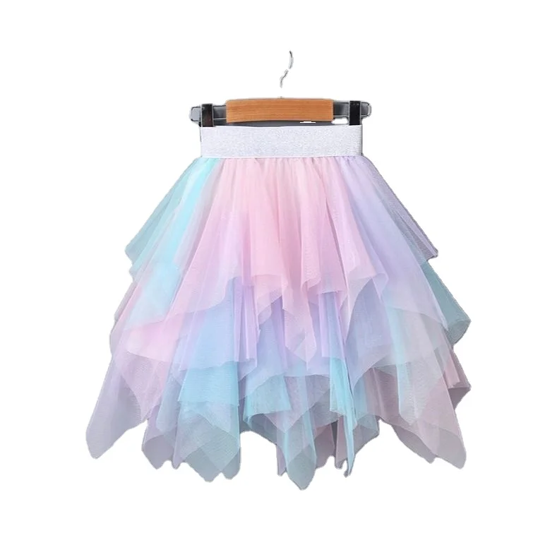 

Girls' ballet tutu fluffy princess dance skirt mother and child skirt