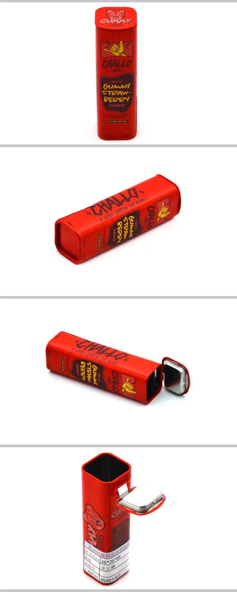 Wholesale Metal Food Safe Tin Red Square Tin Box For Tea Square Tea Tins Buy Food Safe Tin