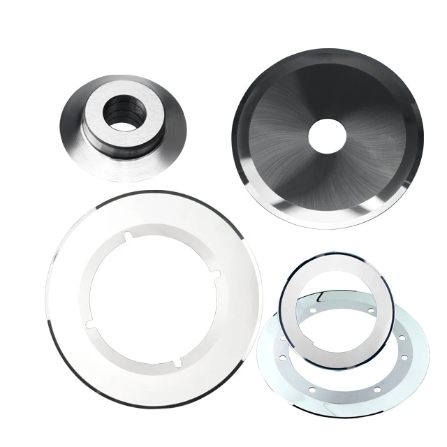 Oem Tungsten Carbide Slitting Knife For Cutting Filter Tobaco Carbide