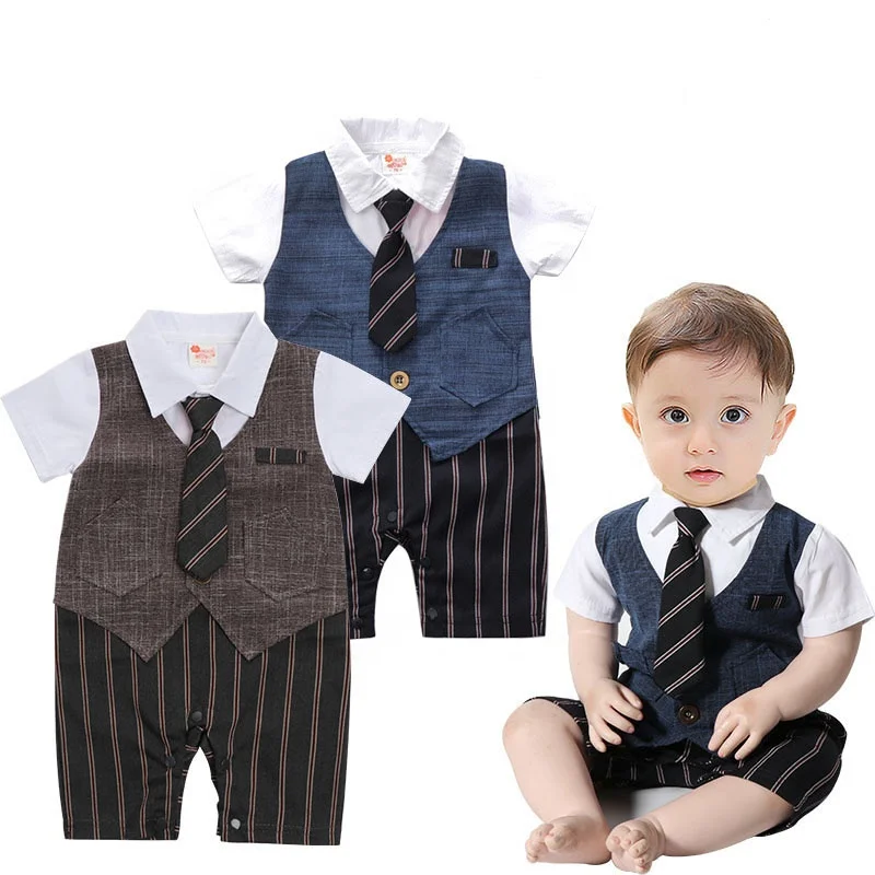 

Baby Boys Kids Two piece wedding suit clothing set baby boy party wear dress baby boy formal suit, Blue brown
