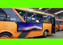 Bus  Advertising  Message Led Outdoor Display Sign Screen