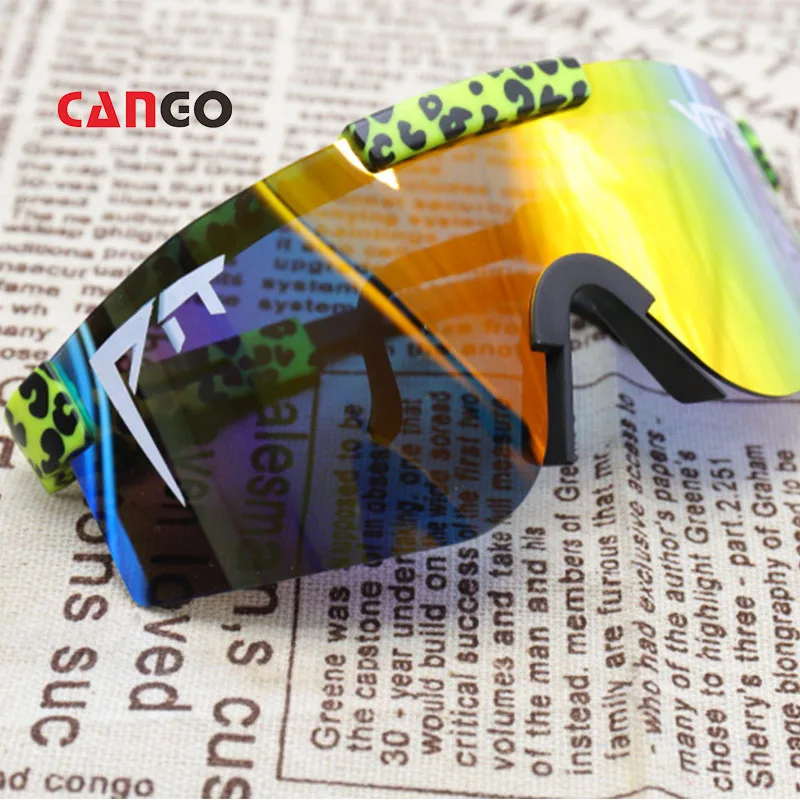 

Fashion sports oversized sunglasses outdoor windproof glasses riding cycling uv400 polarized pitviper eyewear men