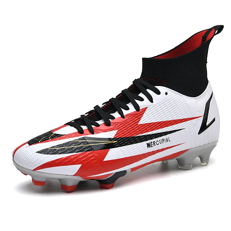 

Factory wholesale cheap high-quality PU leather football boots children's men's and women's football shoes football boots