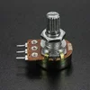 2/5/10/50/100K Ohm Potentiometers Single Linear Electric Unit Potentiometers