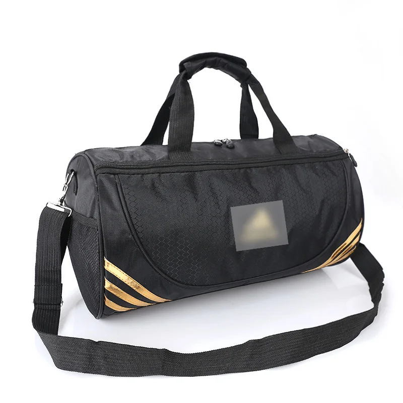 

2021 hot sale cylinder bag pillow shoulder messenger sports fitness club custom travel agency bag, As picture