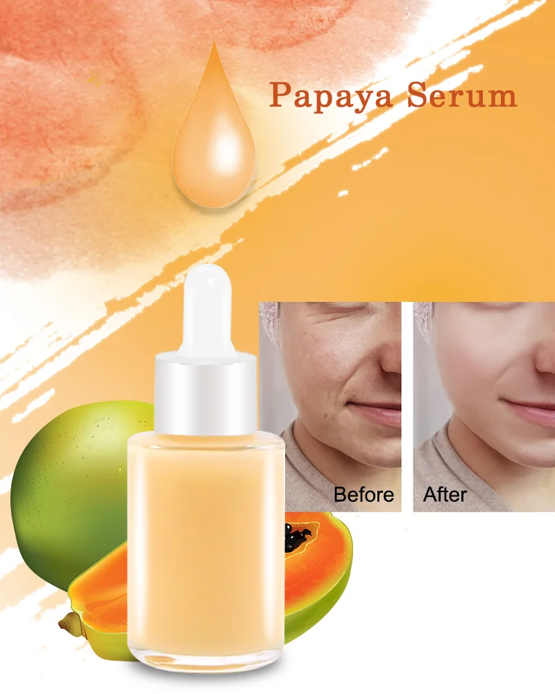 

Aixin Private Label Organic Fruit Extract beauty skin care Moisturizing Whitening Papaya Face milk Serum