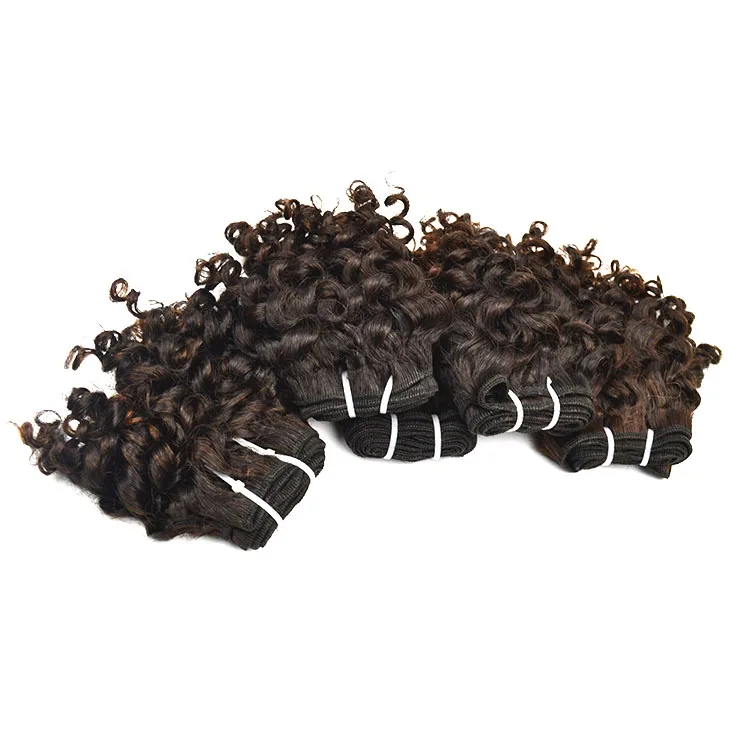 

Beauty Italian Curly Best Selling Products Wholesale Mink Brazilian Hair Bundles Cheap Factory Price, Nature color black & brown