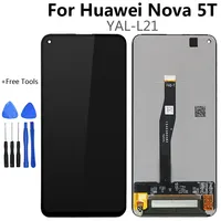 

Original Tested Display 6.26"for Huawei Nova 5T LCD Display+Touch Screen Digitizer Assembly For Huawei Nova5T YAL-L21 with tools
