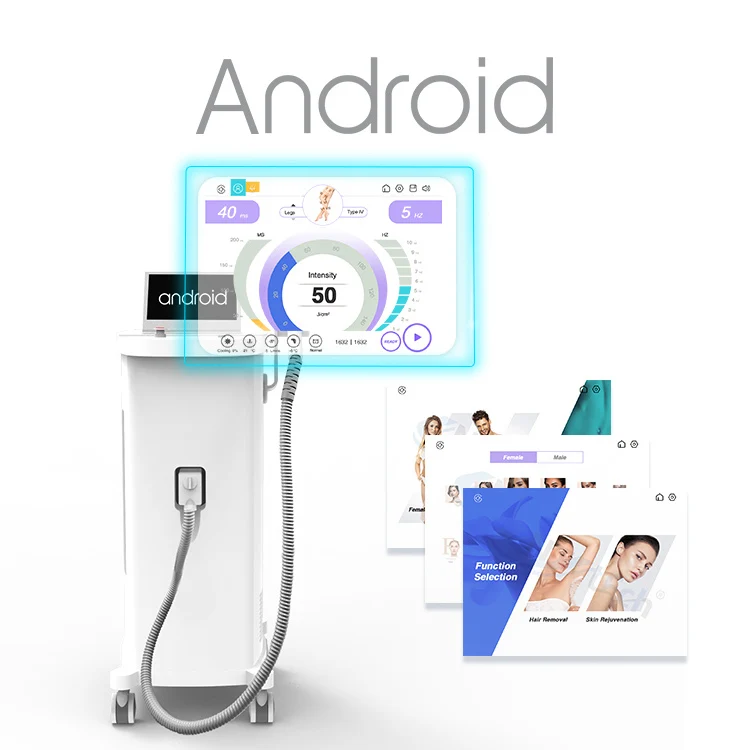 

Sapphire crystal cooling spot tria 808nm laser hair removal with cooling system