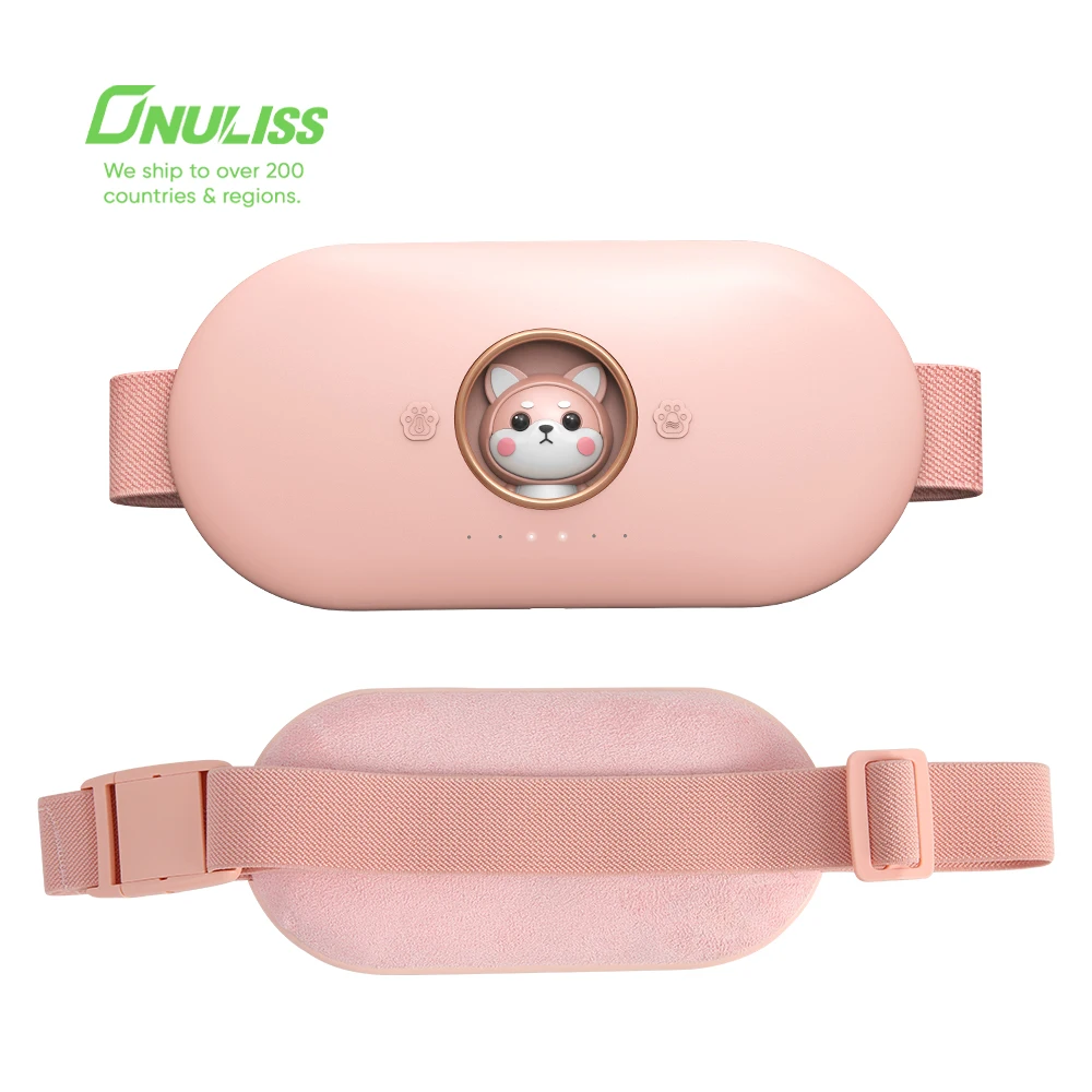 

Portable Electric Menstrual Heating Pad Reusable Usb Warming Waist Belt Period Cramp Back Belly Pain Relief Device