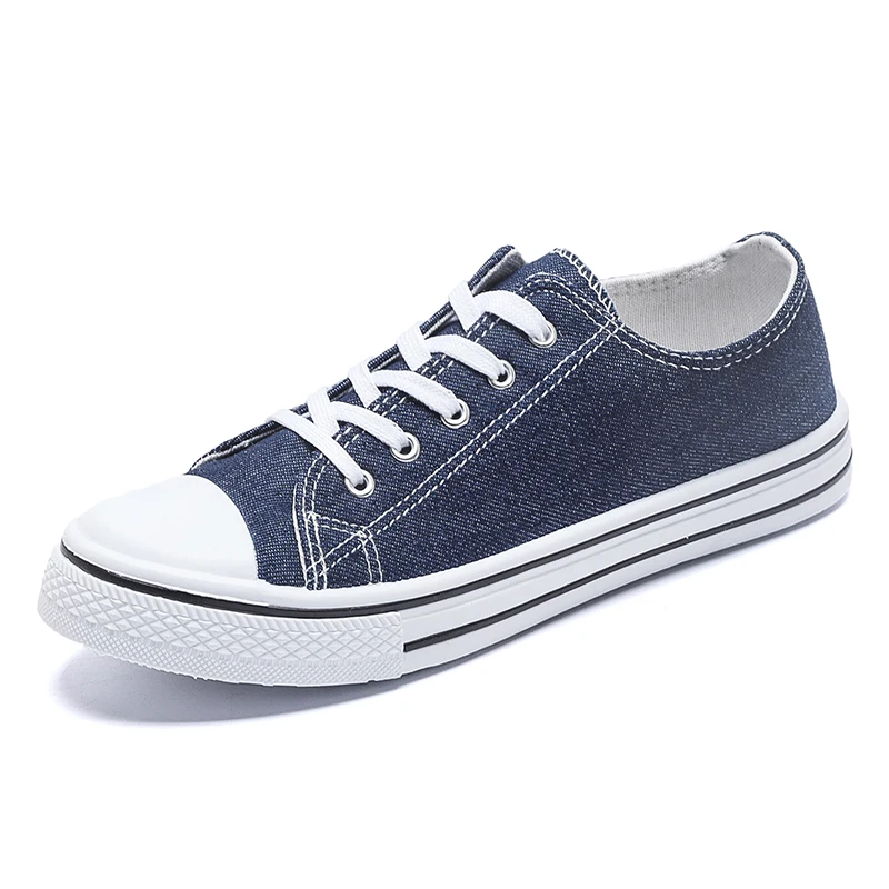 

Spot wholesale classic new versatile flat bottomed tidal breathable cloth white canvas shoe for women, Pink gules blue green purple grey