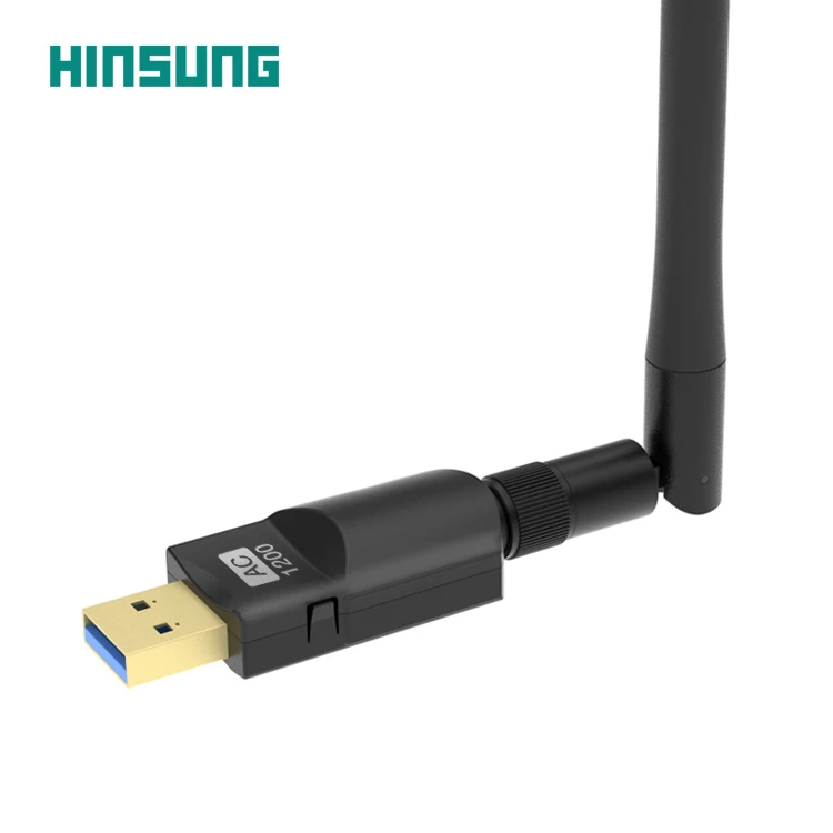 

AC1200 Dual Band 2dBi USB 3.0 1200Mbps Wireless usb adapter wifi dongle