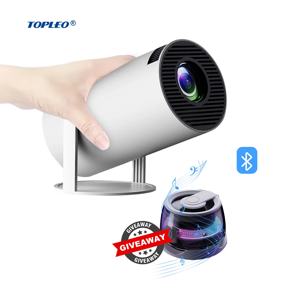 

Topleo Smart Projector auto chart Proyector lcd mini Home Theater movie android Lcd Smart Projector