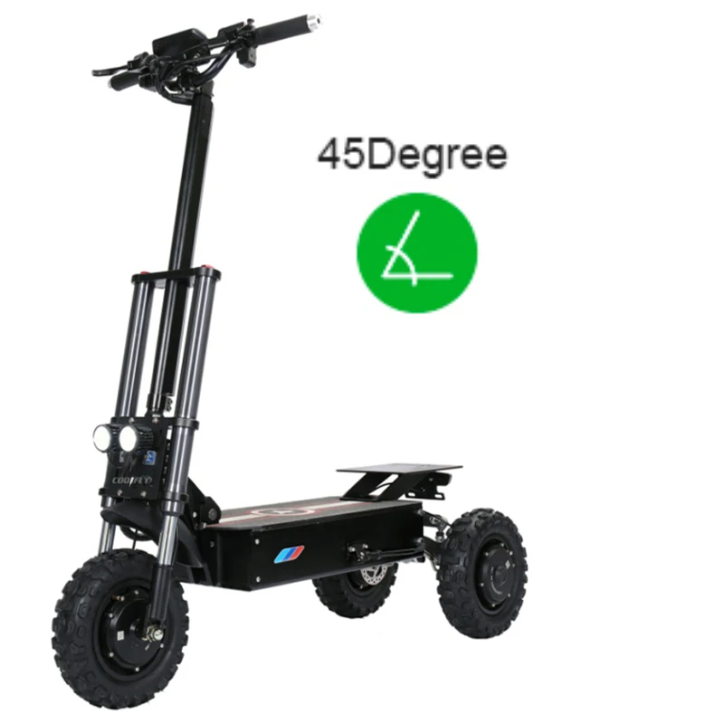 

2021 factory direct non zero start 5400W 60V 11 inch alloy frame scooter electric foldable Adult flj for sale