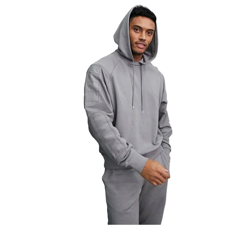 mens grey cotton tracksuit