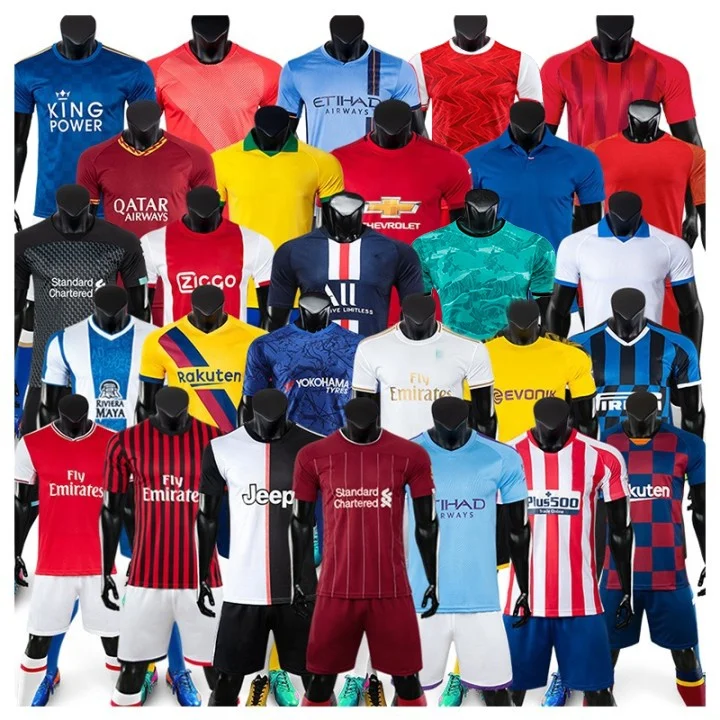 

2021 2022 cheap low MOQ customize logo retro team football clothes shirts uniform soccer jersey, Custom color