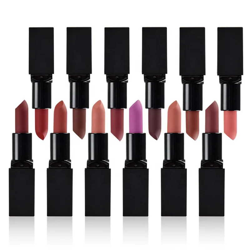 

Wholesale High Quality Waterproof Vegan Cosmetics Matte Private Label Lipstick Lip Gloss