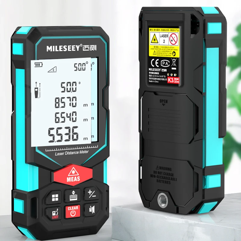 

Mileseey S20 Professional Laser Distance Point To Point Meter Distance Meter Laser Meters