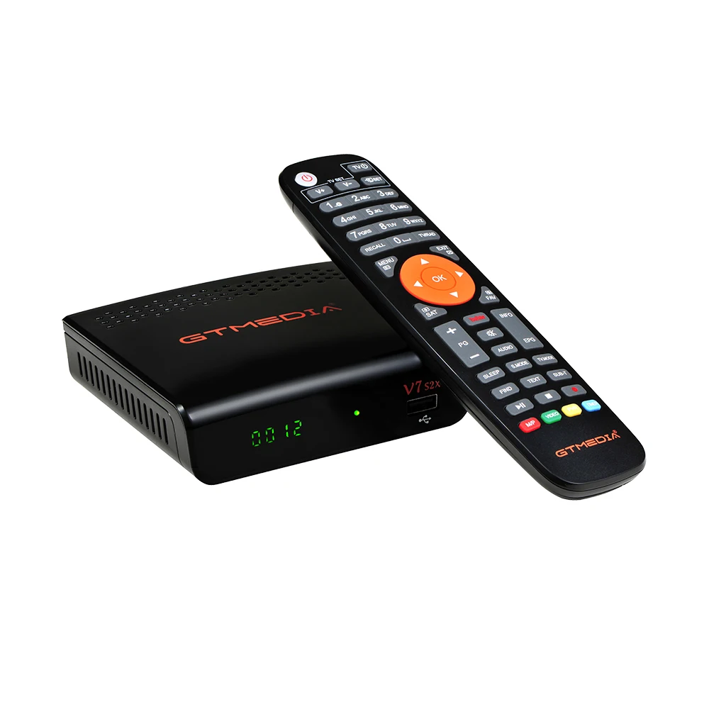 

Newest and hot selling Gtmedia v7s2x HD set top box Full 1080P DVB-S2 HD Satellite TV Receiver V8X v7 pro in stock