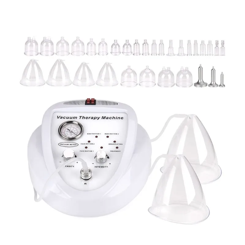 

Vaccum Breast Cup Breast Enhancement Body Face Lifting Beauty Machine, White