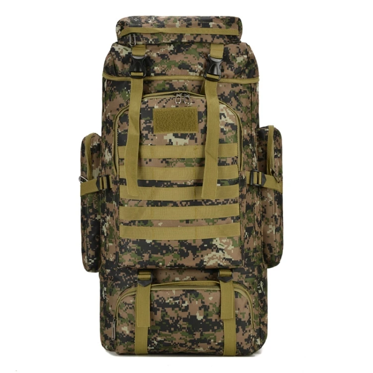 

Factory Supply Wholesale 56-75L Large Capacity Travel Hiking Bag Waterproof And Scratch-resistant Backpack