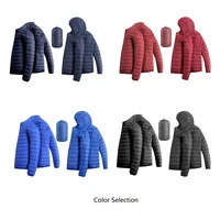 

High Density Breathable Light Wight Packaged Winter Padding Men Poly Down Jacket