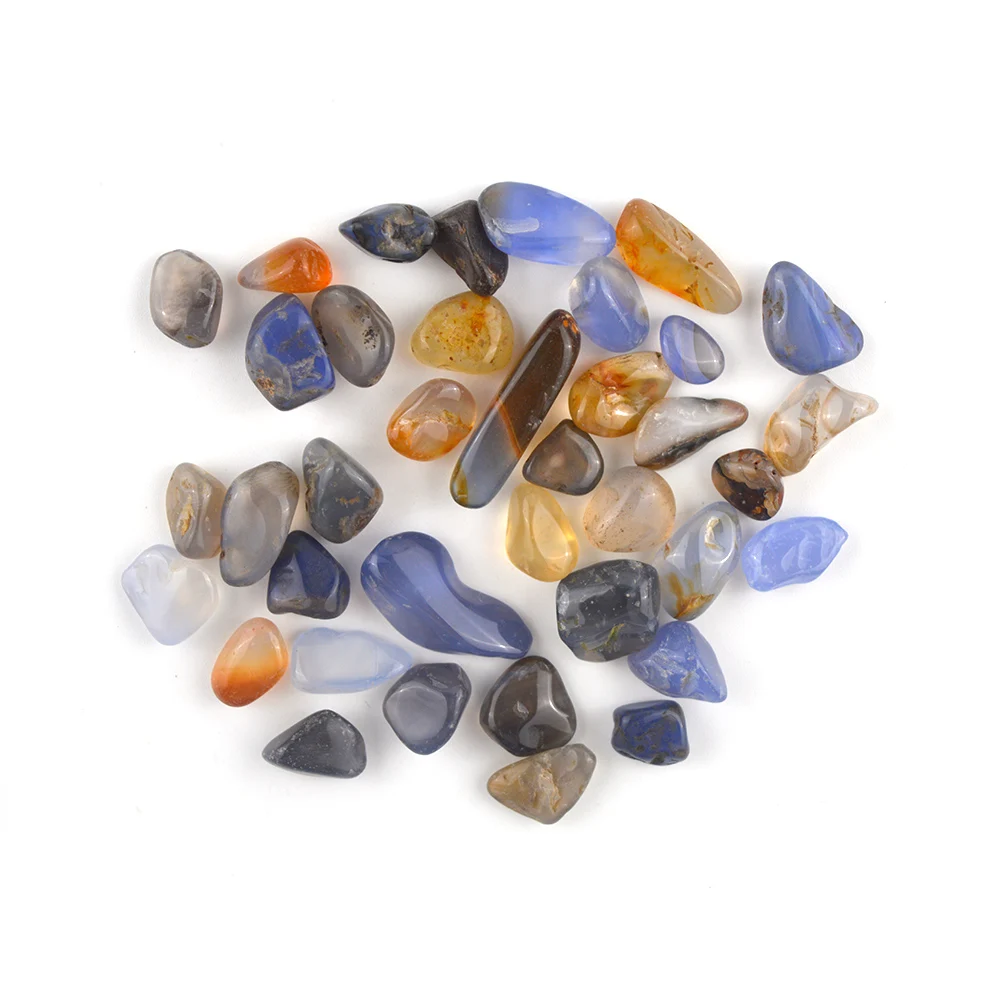 

JF063 DIY Crystal Natural Jade Agate Color Stone Pebble For Resin Jewelry Craft Pyramid Accessories Home Decoration Wholesale