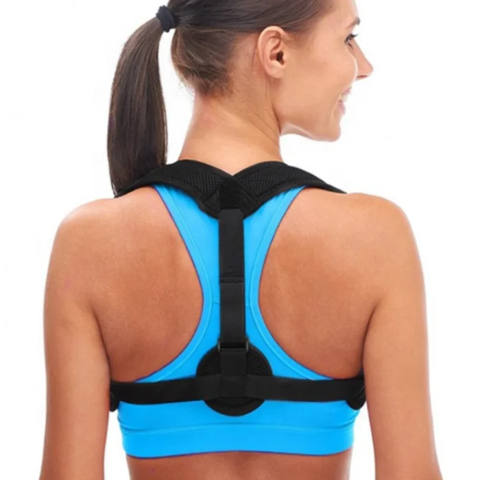 

Comfortable Fitness Exercises Clavicle Belt Straightener Shoulder, Black