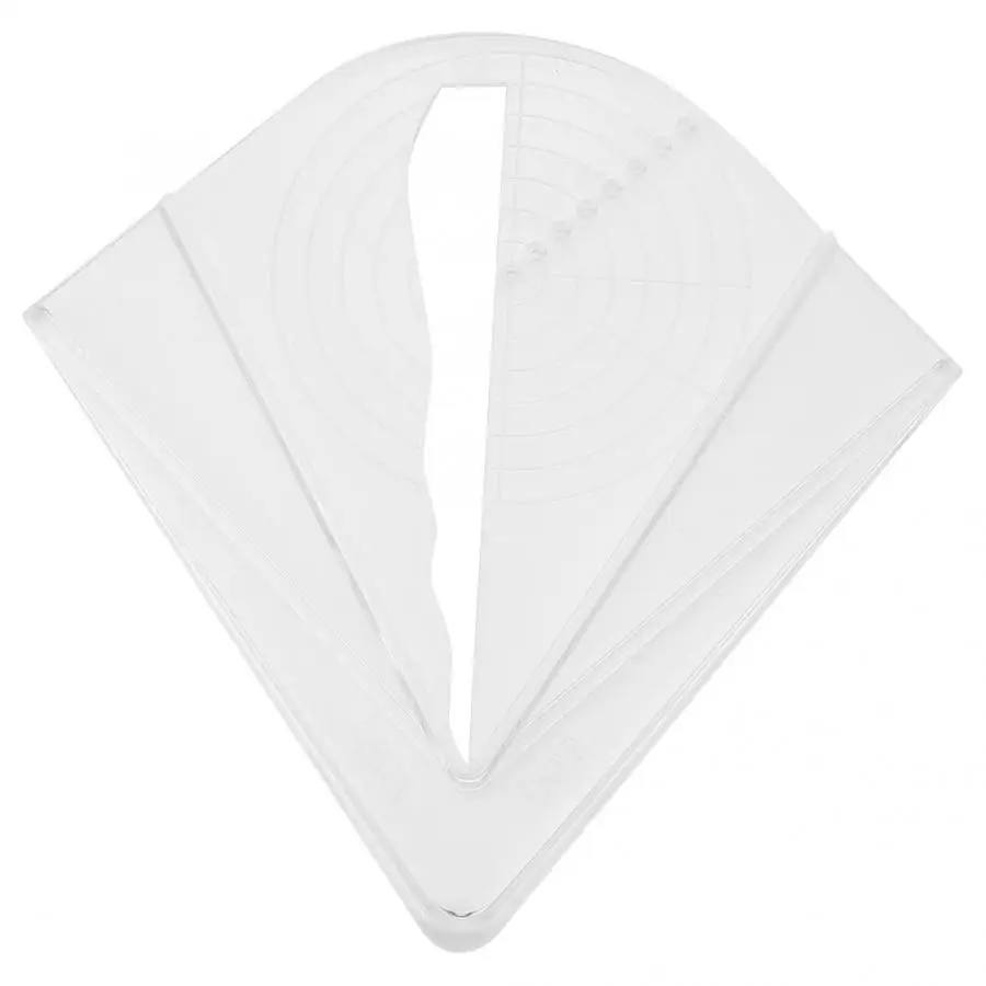 

Plastic Center Finder for Square Round and Sexangle Woodwork Tool