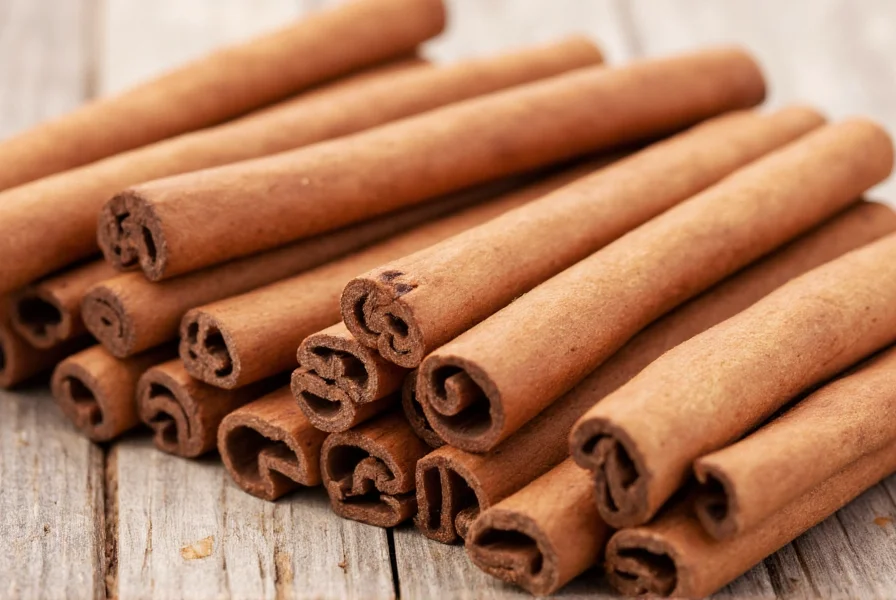 Cinnamon sticks simmering in a pot of apple cider with apples and other spices