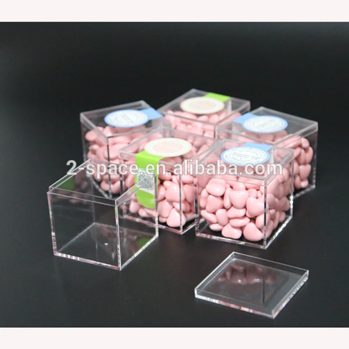 Cajas De Plástico En Forma De Corazón Para Guardar Dulces Recuerdos De