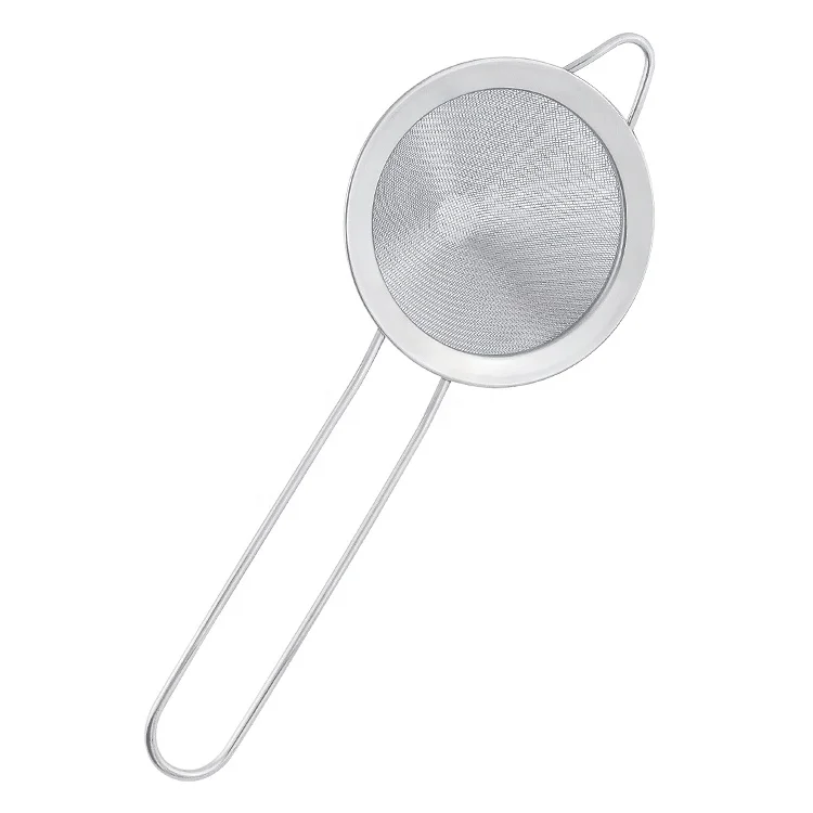 

Popular stainless steel 304 fine strainer 9cm deep conical strainer