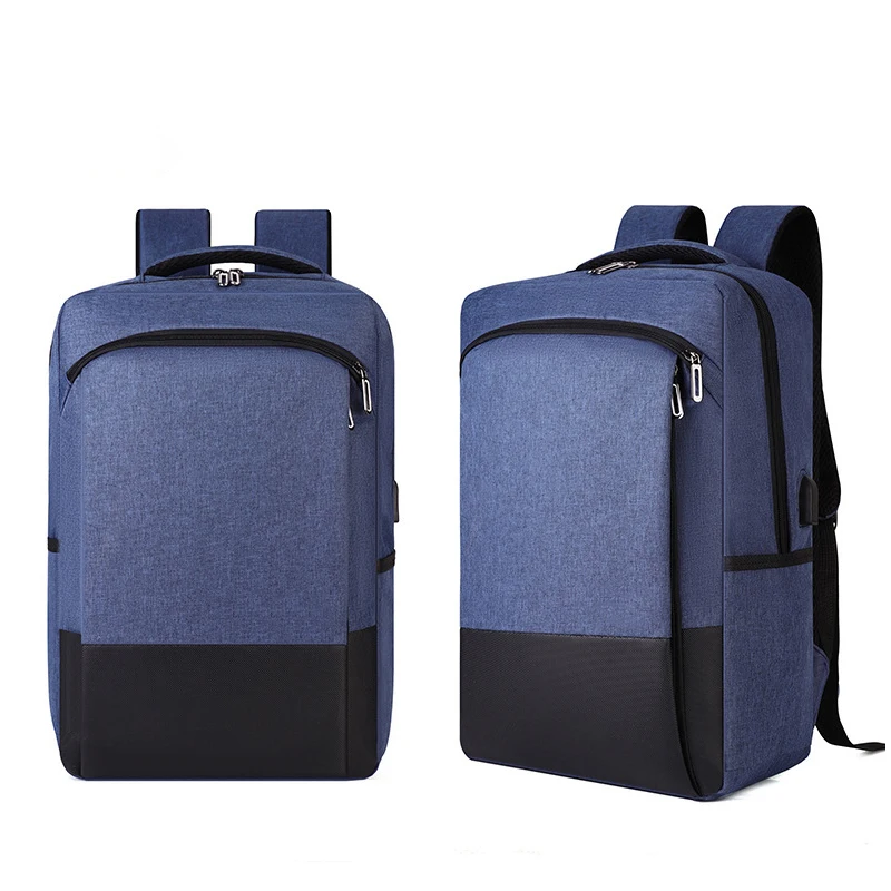 

New 15.6 Waterproof Oxford Cloth Business Men Laptop Backpack With USB Charging, As details shows /oem