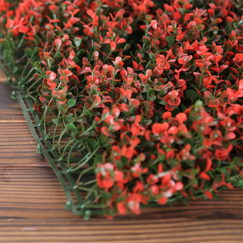 
Outdoor UV Resisted Faux Boxwood Hedge Rolls Garden Vertical Wall Artificial Boxwood Green panels 