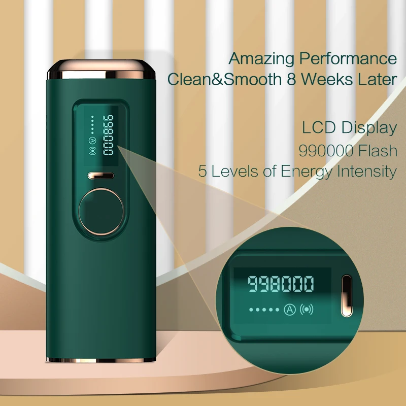 

2021 Mini Portable Home Beauty Painless Epilator Laser Hair Remover Machine Permanent Laser IPL Hair Removal Device