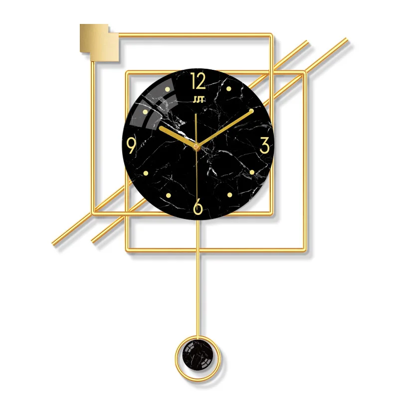 

Wholesale High Quality Glam Nordic Living Room Creative Light Luxury Crystal Clock